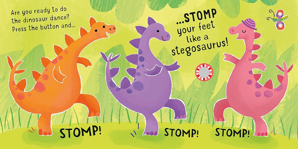 Dance With The Dinosaurs - Sound Board Book