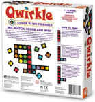 Qwirkle: Color Blind Friendly Family Game Edition Ages 6+