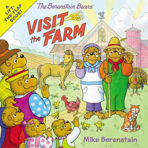 The Berenstain Bears Visit The Farm Paperback Book 4+