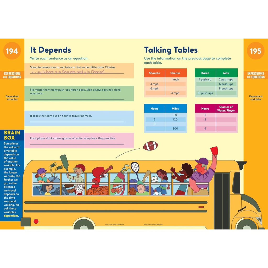 Brain Quest Workbook: 6th Grade Revised Edition - 3