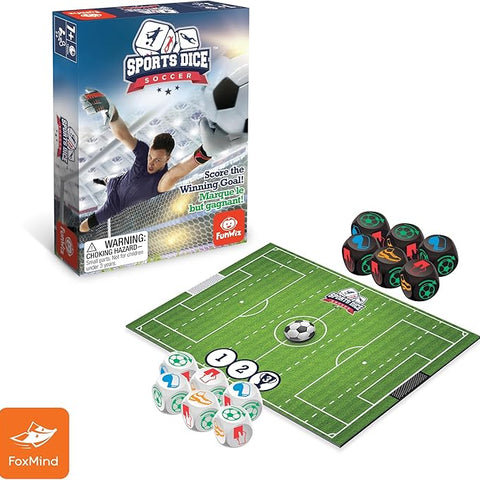 Sports Dice Soccer Game Ages 7+