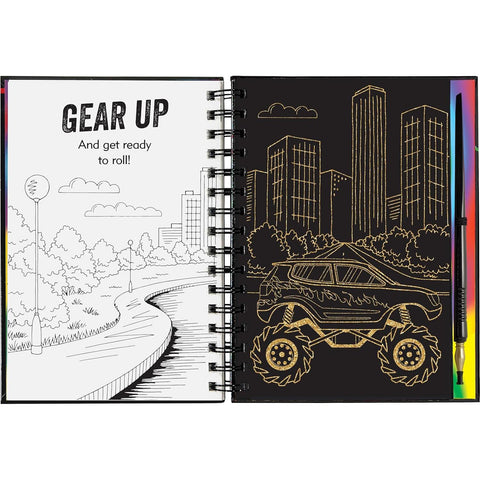 Scratch and Sketch | Extreme Monster Trucks