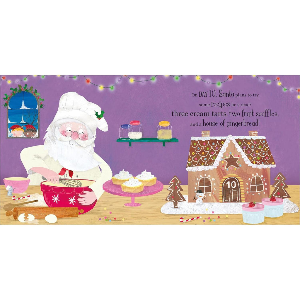 Santa's 12 Days Of Christmas Board Book 2+