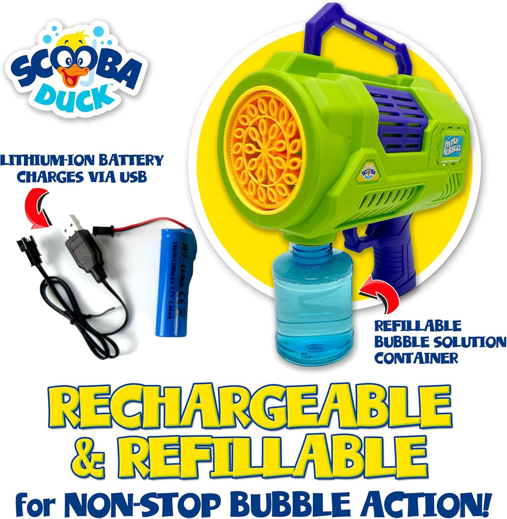 Hyper Bubbles Bubble Gun | Ages 5+ - 3