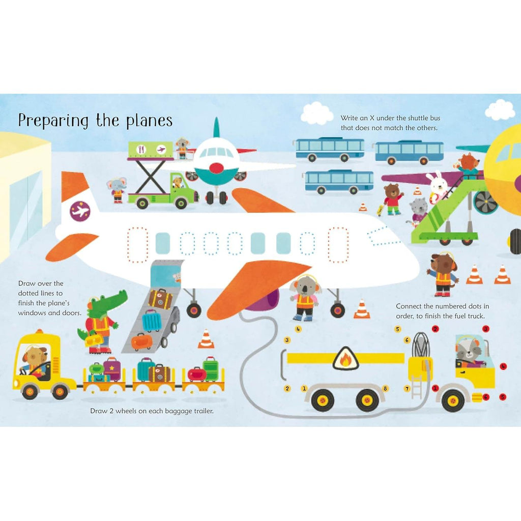 Wipe-Clean | Airport Activities