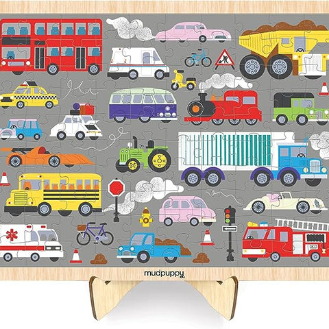 Puzzle 100 Wood Puzzle And Display On The Move