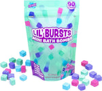 Tub Works | Lil' Bursts | Mini Bath Bombs For Kids | 90 Count | Gumdrop | Ages 3+ - 9