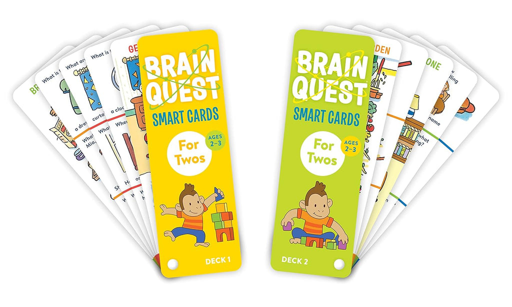 Brain Quest For Twos Smart Cards, Revised 5th Edit