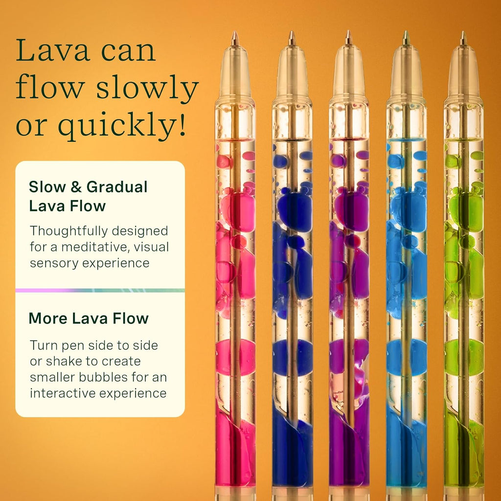 Lifelines | Lava Gel Pens 5pk | Brights - 6