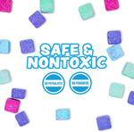 Tub Works | Lil' Bursts | Mini Bath Bombs For Kids | 90 Count | Gumdrop | Ages 3+ - 4