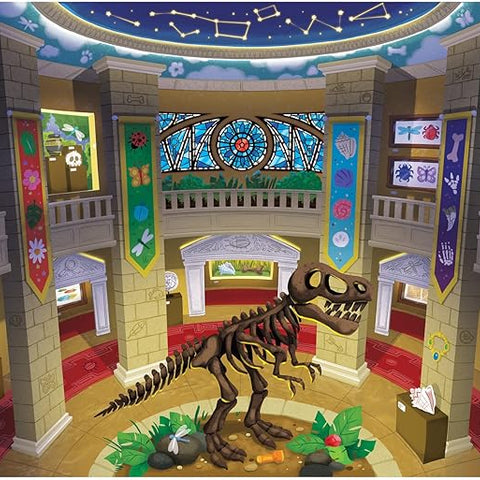 Seek & Find Glow Puzzle: Museum At Midnight 100 Pc Puzzle