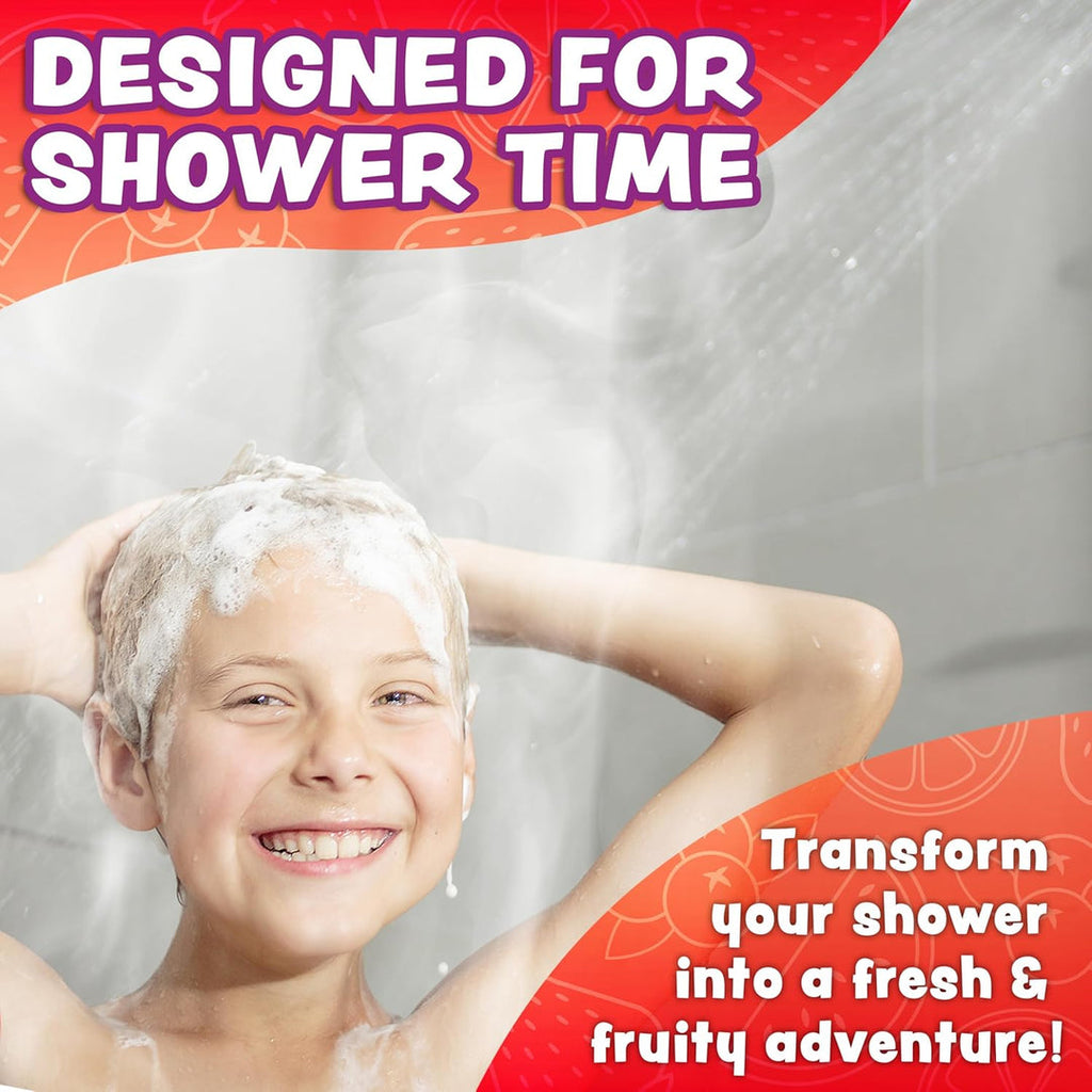 Tub Works | Fruit Fusion|  Shower Steamers For Kids | Variety 12 Pack - 7