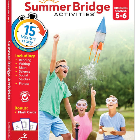 Summer Bridge Activities 5th going into 6th Grade Workbooks