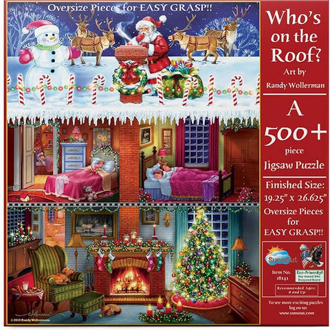 Who's on the Roof 500pc Puzzle