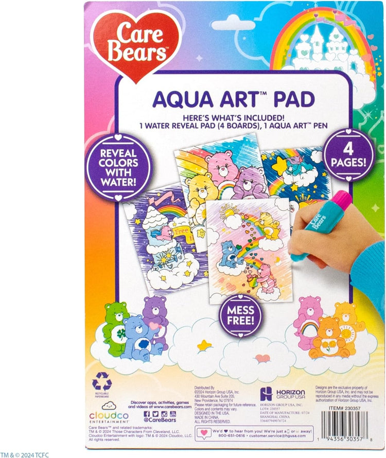 Aqua Art Pad | Care Bears 6+ - 7