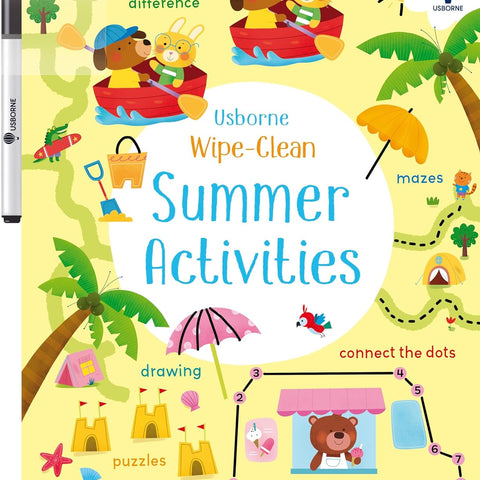 Wipe-Clean Summer Activities 3+