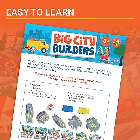 Big City Builders Game For Ages 3+