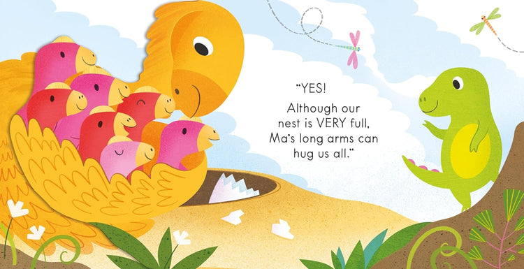 Dinosaurs Love Hugs Book Board Book