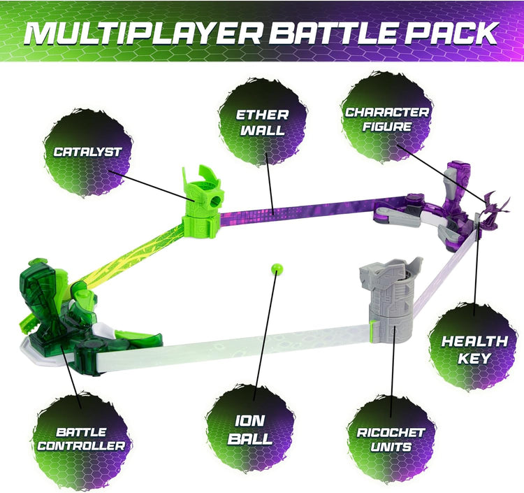 Doteki Multiplayer Battle Pack | Organika vs Spiritek | Ages 8+ - 2