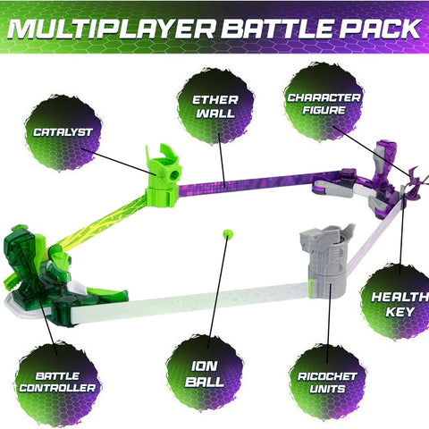 Doteki Multiplayer Battle Pack | Organika vs Spiritek | Ages 8+ - 1