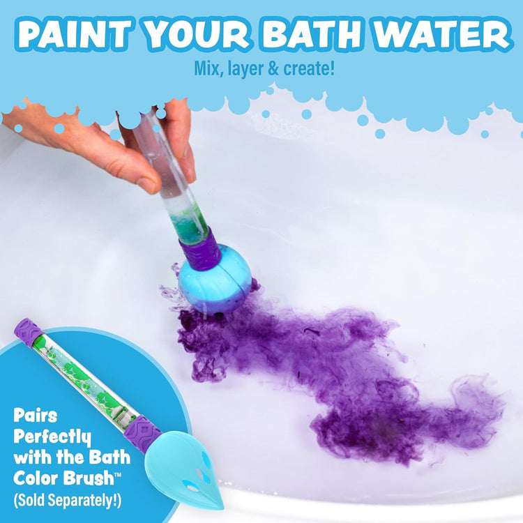 Tub Works | Bath Color Pops | Moisturizing Kids Bath Bombs | 120 Count | Ages 3+ - 5