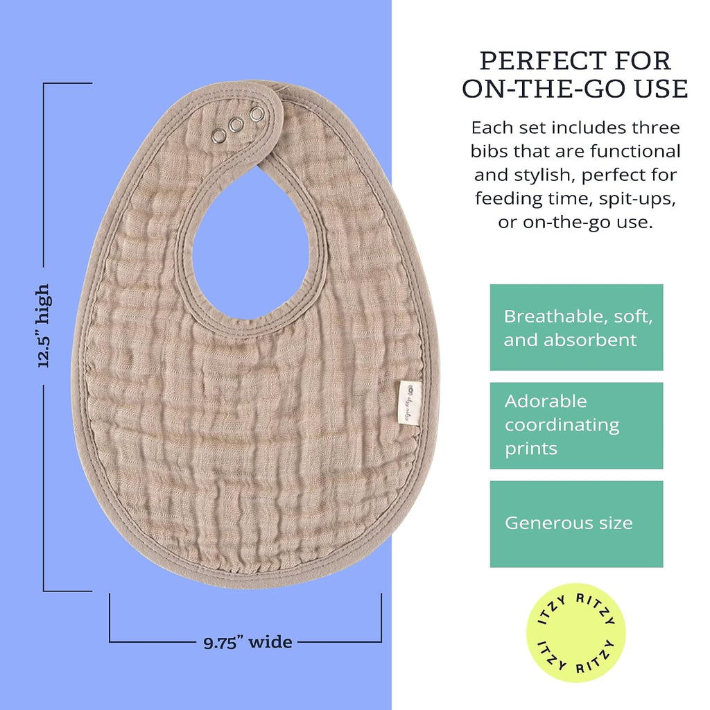 Itzy Bibs | Check Yes! 3 Pack - 3
