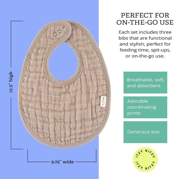 Itzy Bibs | Check Yes! 3 Pack - 3