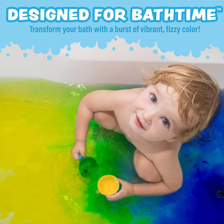 Tub Works | Bath Color Pops | Moisturizing Kids Bath Bombs | 120 Count | Ages 3+ - 3