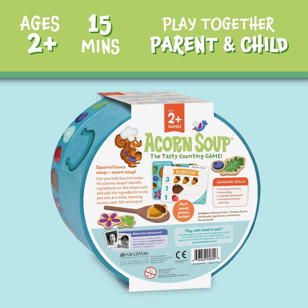 Acorn Soup Early Learning Game 2+ - 5