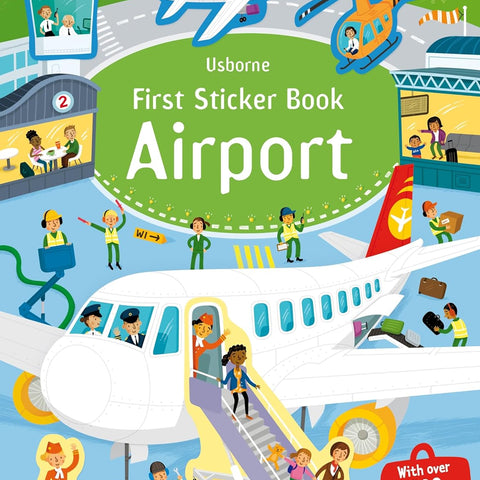 First Sticker Book Airport 3+