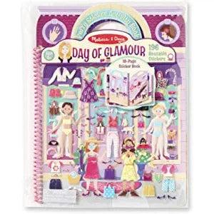 Deluxe Puffy Sticker Album - Day Of Glamour 9412