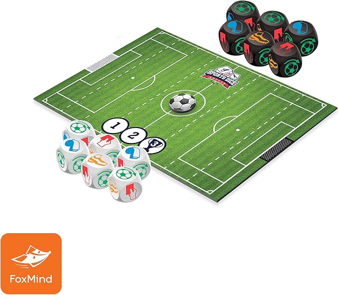 Sports Dice Soccer Game Ages 7+