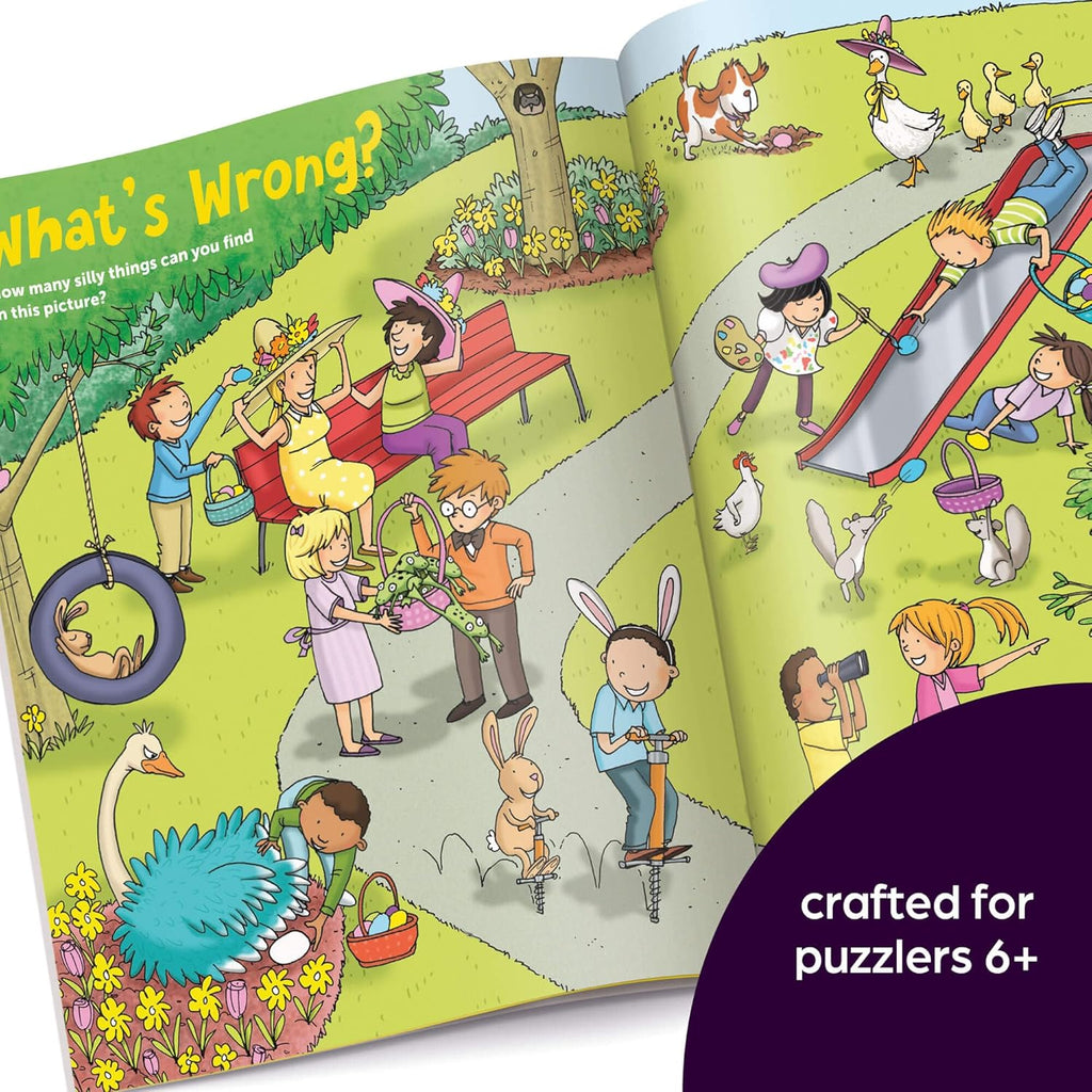 Easter Puzzles Puzzle Mania Activity Book 6+ - 5