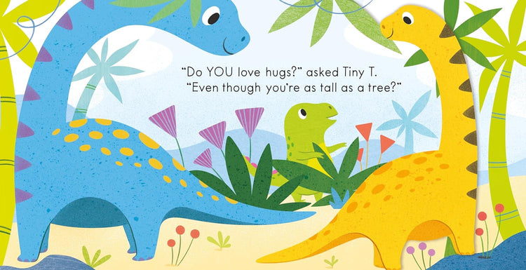 Dinosaurs Love Hugs Book Board Book