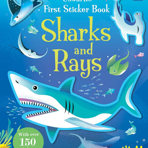 First Sticker Book Sharks & Rays 3+