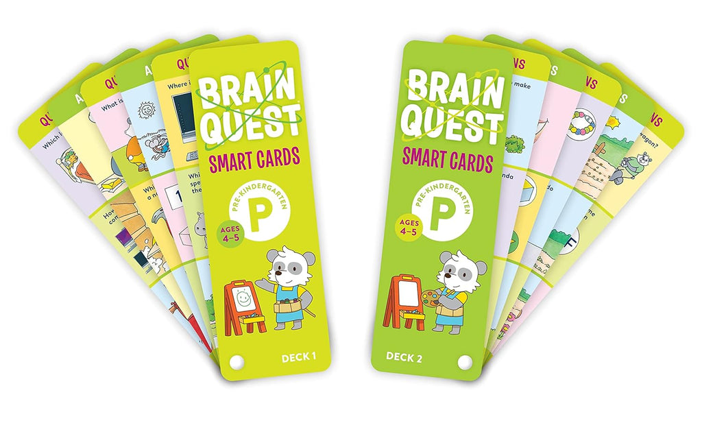 Brain Quest Pre-Kindergarten Smart Cards Revised 5
