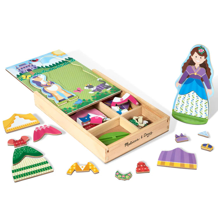 Princess Magnetic Dress-Up Play Set For Ages 3+