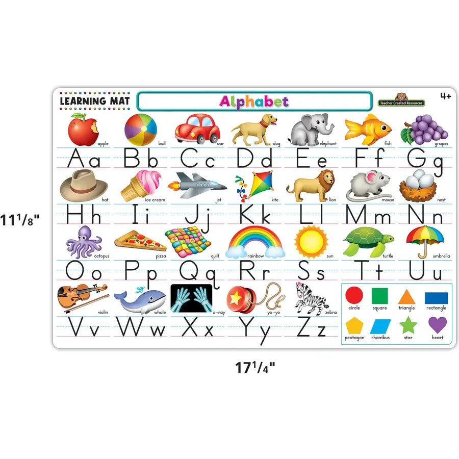 Learning Mat | Alphabet 4+ - 2