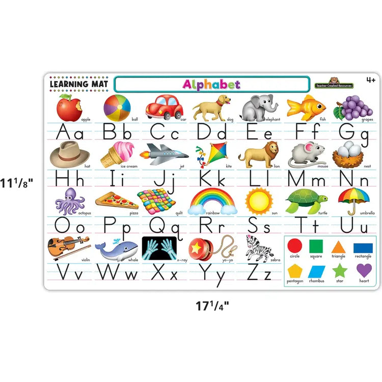 Learning Mat | Alphabet 4+ - 2