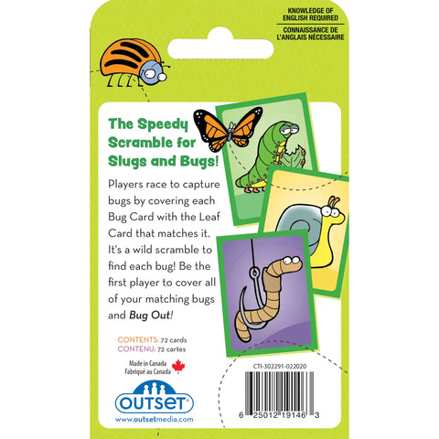 Bugs Out Card Game | 4+ - CR Toys