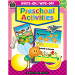 Write-On/Wipe-Off Book | Preschool Activities PreK - 2