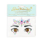 Great Pretenders Crystallize face crystals pink unicorn set in packaging, age 3 plus