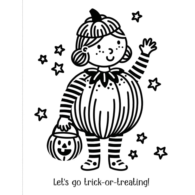 First Magic Painting | Pumpkins 2+