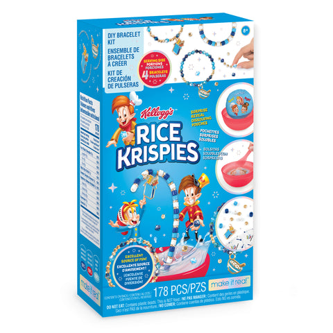 Cereal-Sly Cute Kellogg'S Rice Crispies Diy Bracelet Kit