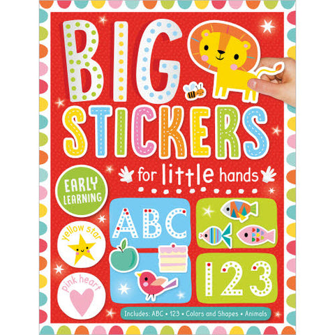 Big Stickers For Little Hands Early Learning Activity Sticker Book