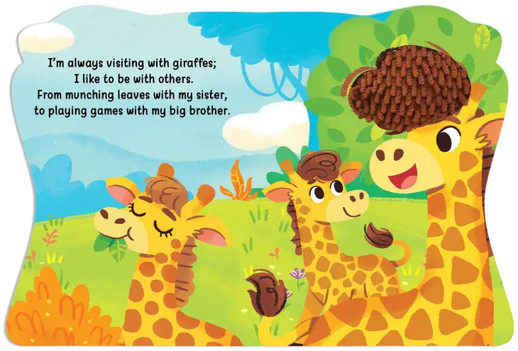Jungle Days With Giraffe Touchy-Feely Board Book