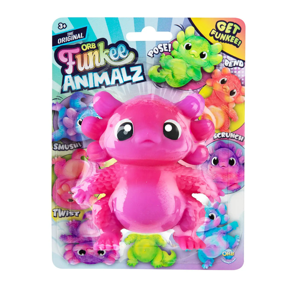 Funkee Axolotl Mega Stretch and Squishy