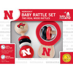 Nebraska Cornhuskers | Baby Rattles 2-Pack - 2