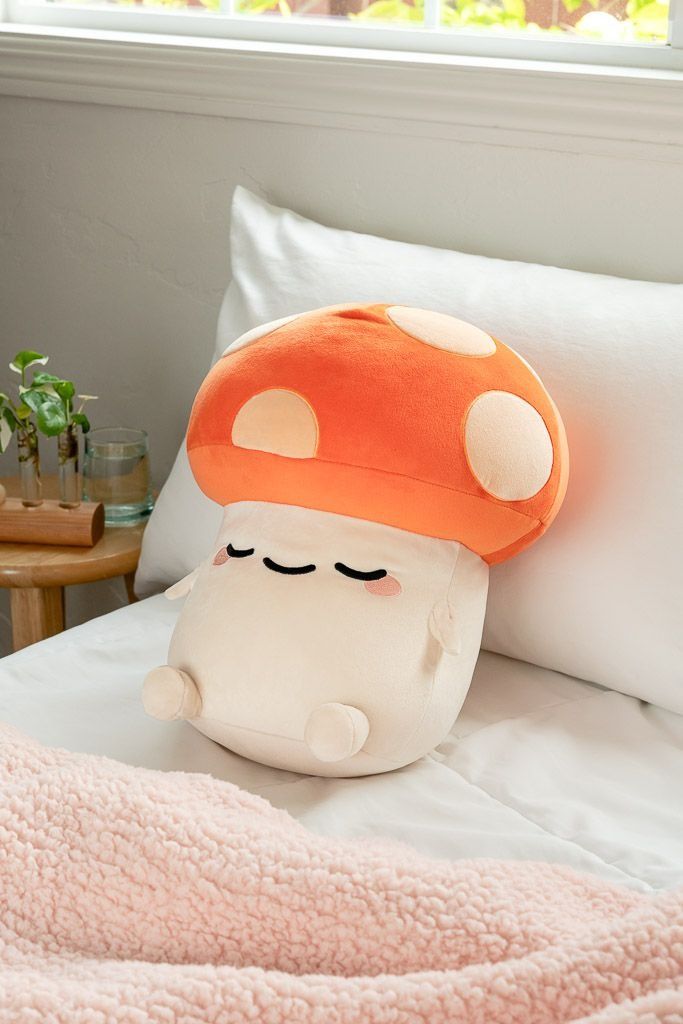 Smoko Kai Mushroom Mochi Plush 10" For Ages 3+