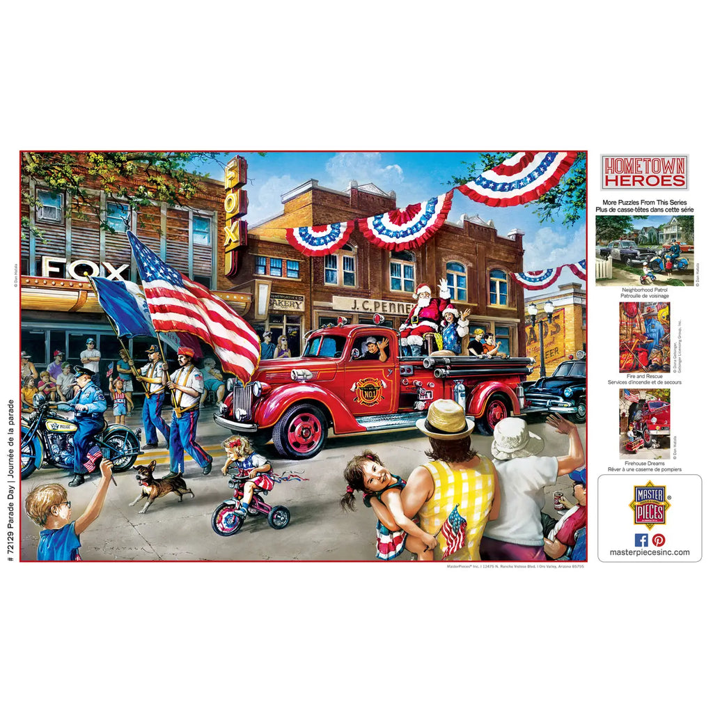 Puzzle | Hometown Heroes | Parade Day 1000 pcs - 4